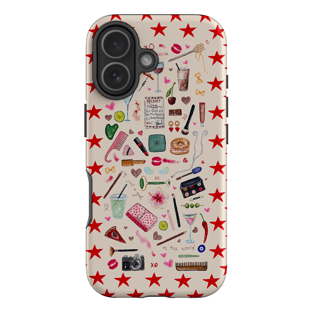 Just A Girl Printed Phone Cases iPhone 17 / Armoured by BG. Studio - The Dairy