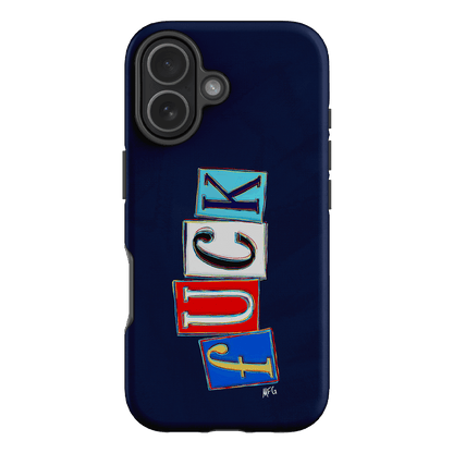 Lil Fcks Blue Printed Phone Cases iPhone 17 / Armoured by Margarbs Art - The Dairy