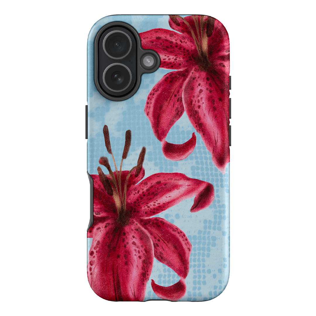 Lillies Printed Phone Cases iPhone 17 / Armoured by Sally Hungerford - The Dairy