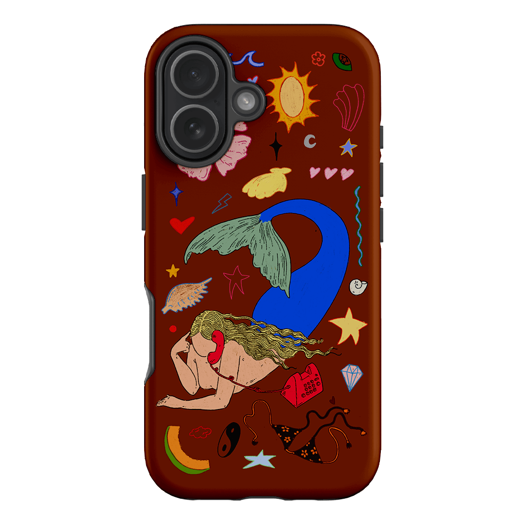 Mermaid Salad Chocolate Printed Phone Cases iPhone 17 / Armoured by Easty Beasty - The Dairy