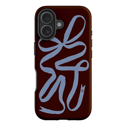 Mocha Ribbon Printed Phone Cases iPhone 17 / Armoured by Jasmine Dowling - The Dairy