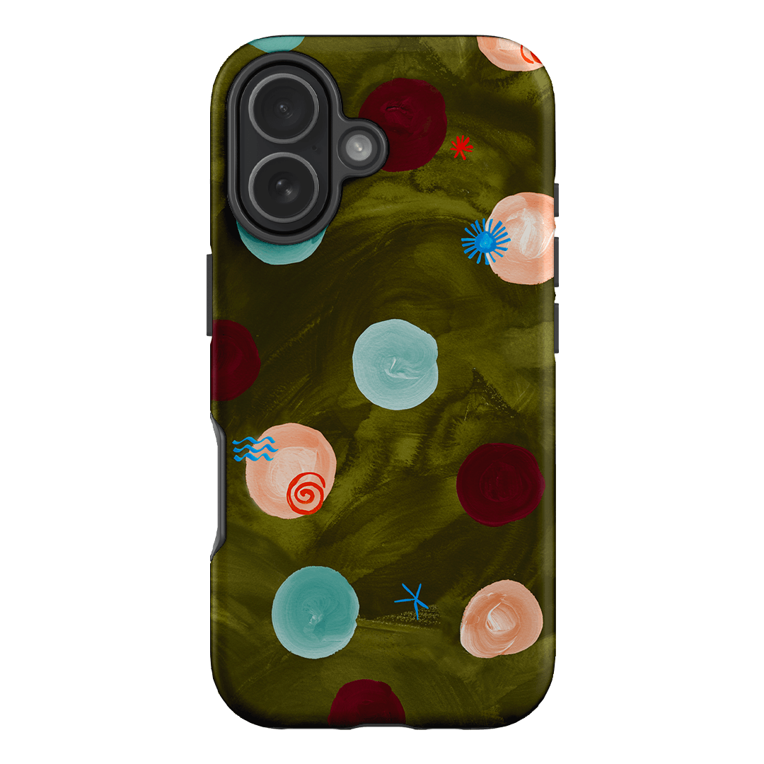 Olive Spot Printed Phone Cases iPhone 17 / Armoured by Charlie Taylor - The Dairy