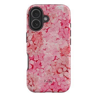 Hydrangea Pink Printed Phone Cases iPhone 17 / Armoured by Kerrie Hess - The Dairy