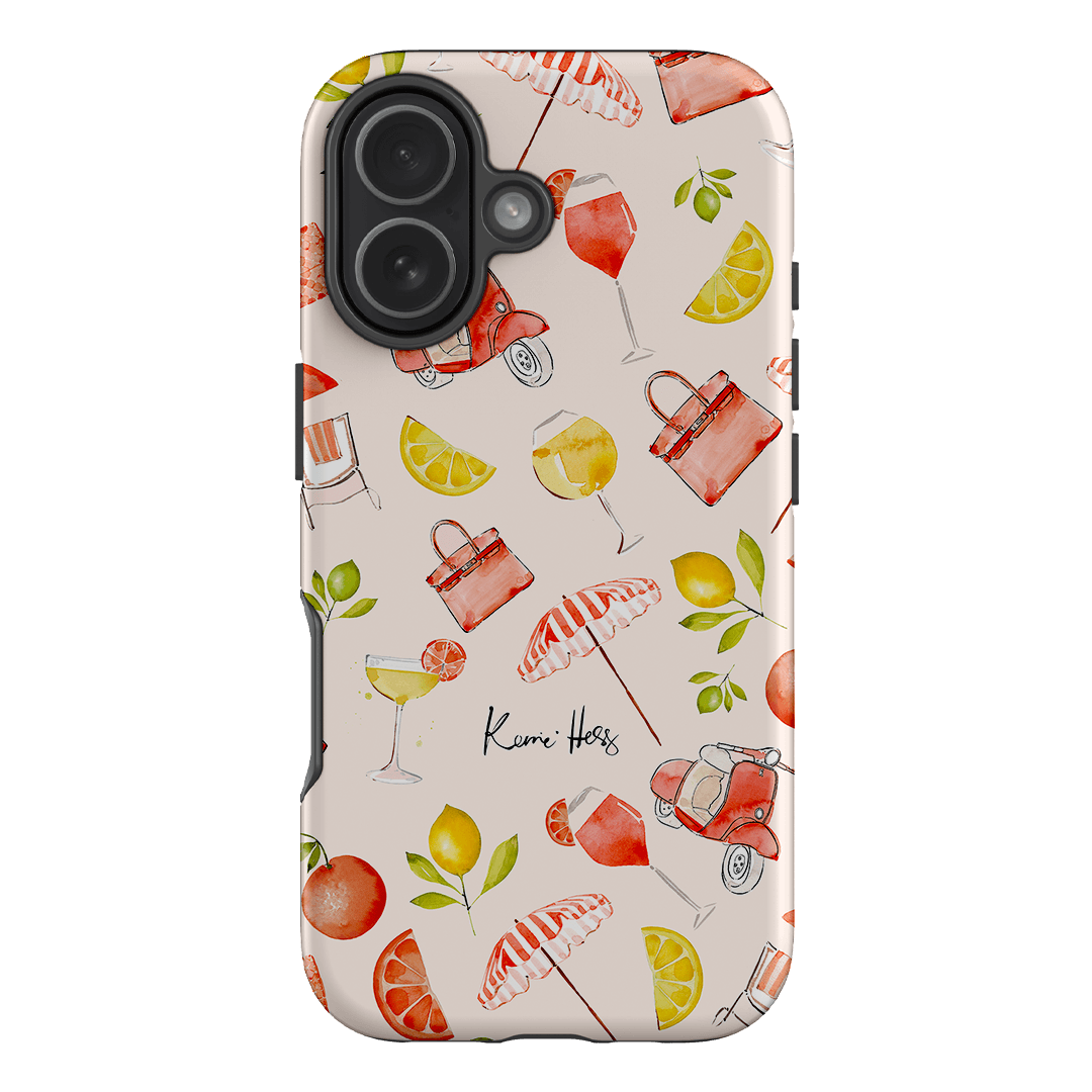 Positano Printed Phone Cases iPhone 17 / Armoured by Kerrie Hess - The Dairy