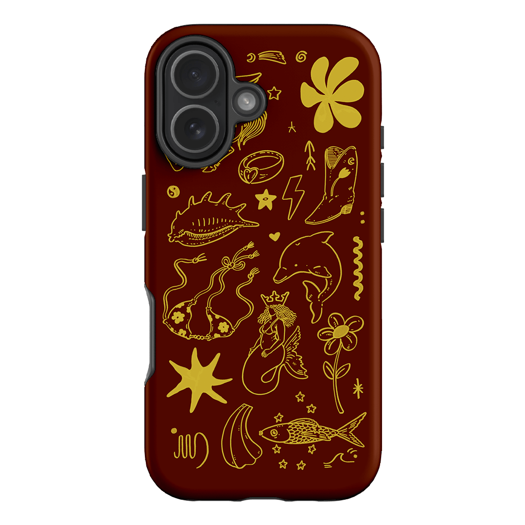 Spiced Cowboy Chocolate Printed Phone Cases iPhone 17 / Armoured by Easty Beasty - The Dairy