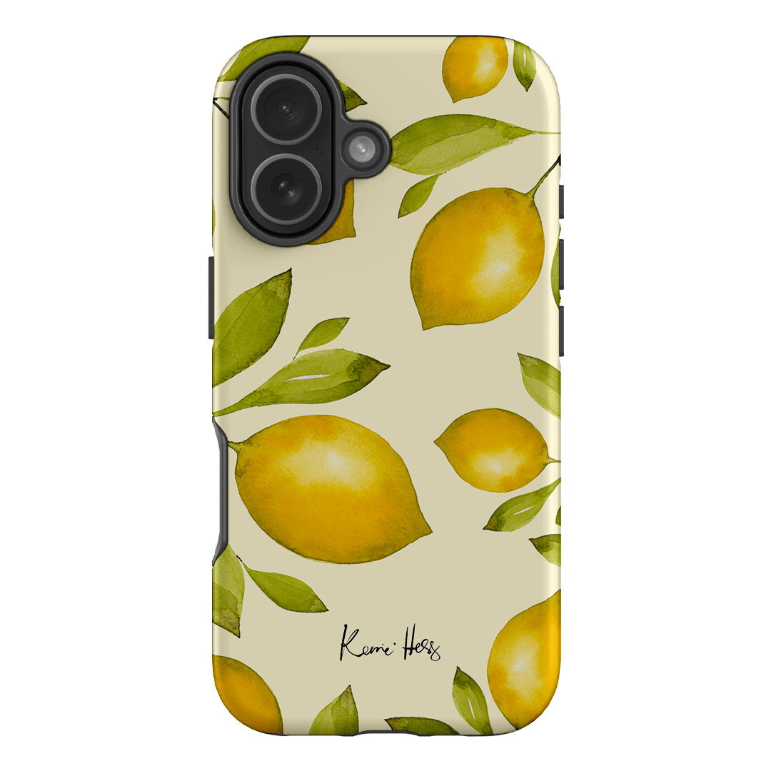 Summer Limone Printed Phone Cases iPhone 17 / Armoured by Kerrie Hess - The Dairy