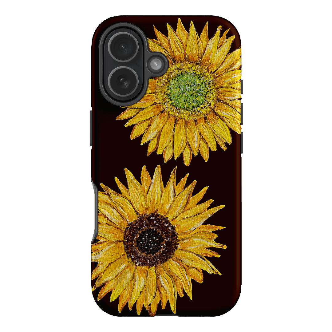 Sunflower Brown Printed Phone Cases iPhone 17 / Armoured by BG. Studio - The Dairy