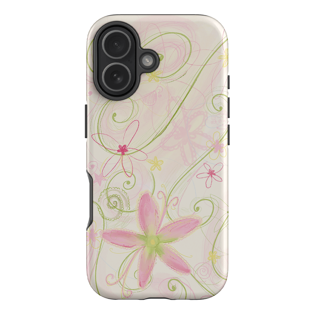 Swirl Pink Printed Phone Cases iPhone 17 / Armoured by Kayla Carr - The Dairy