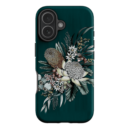 Teal Native Printed Phone Cases iPhone 17 / Armoured by Typoflora - The Dairy