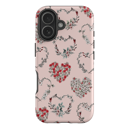 Wild Heart Wreath Printed Phone Cases iPhone 17 / Armoured by Typoflora - The Dairy