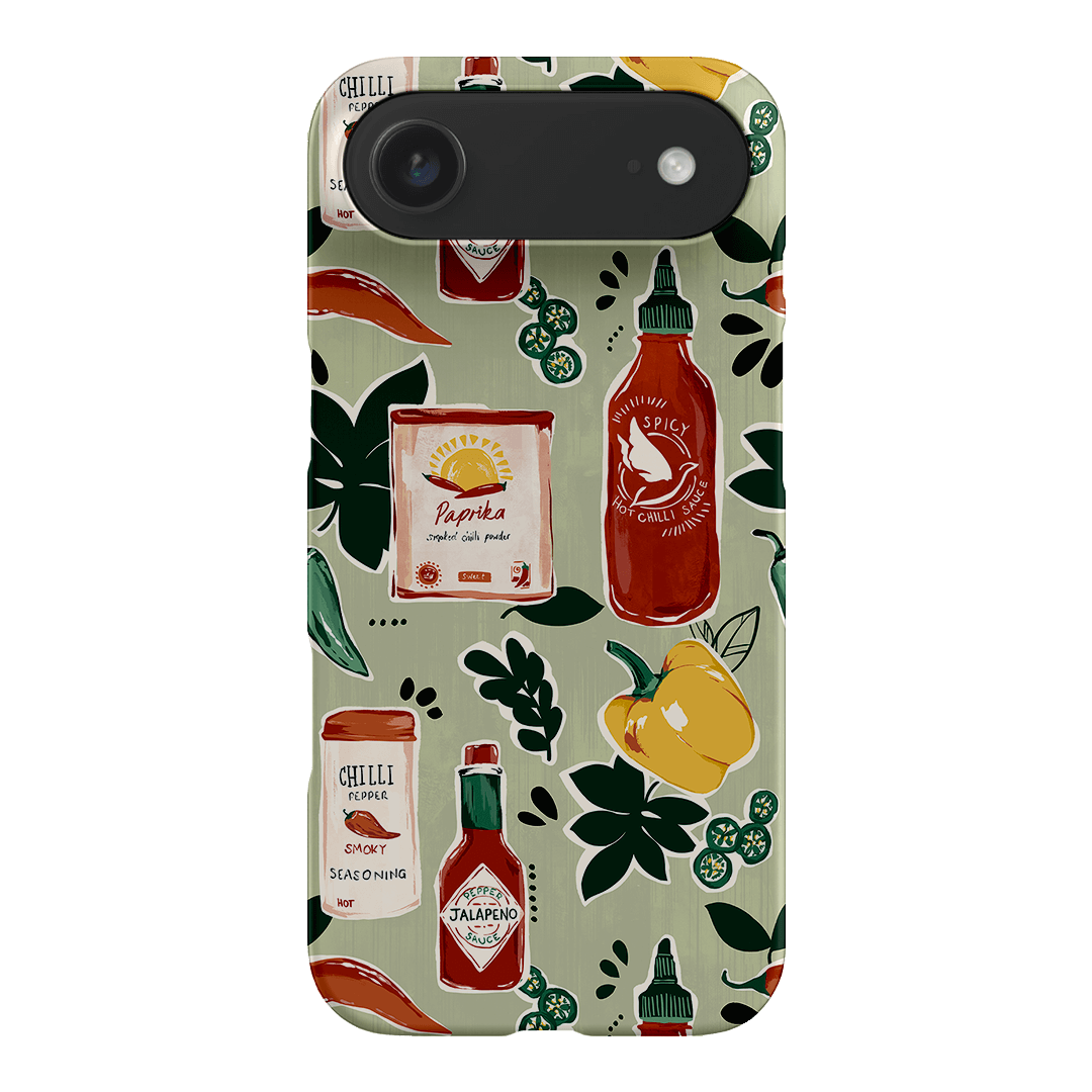 Chilli Pepper Printed Phone Cases iPhone 17 Air / Snap by Charlie Taylor - The Dairy