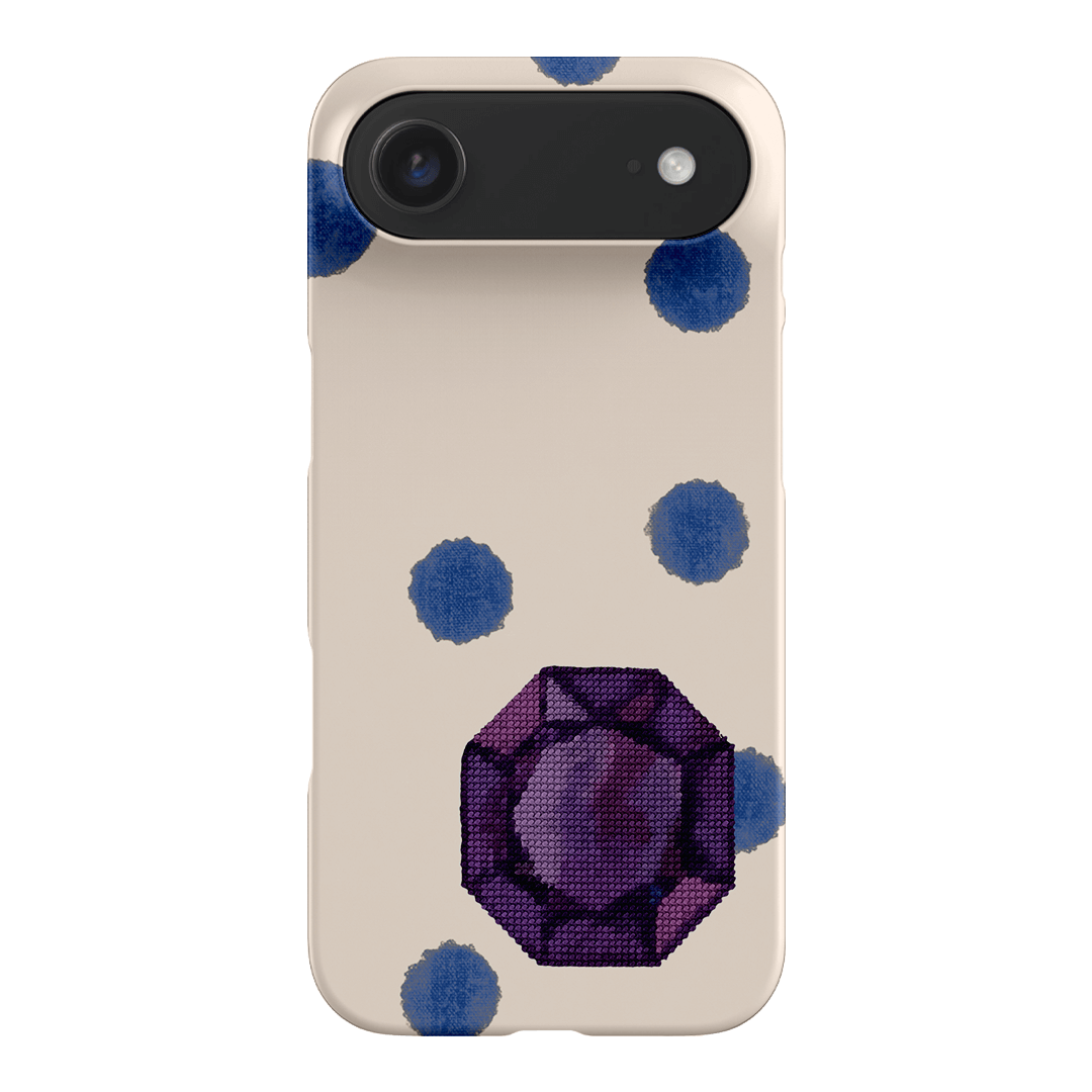February Amethyst Printed Phone Cases iPhone 17 Air / Snap by Joiana - The Dairy