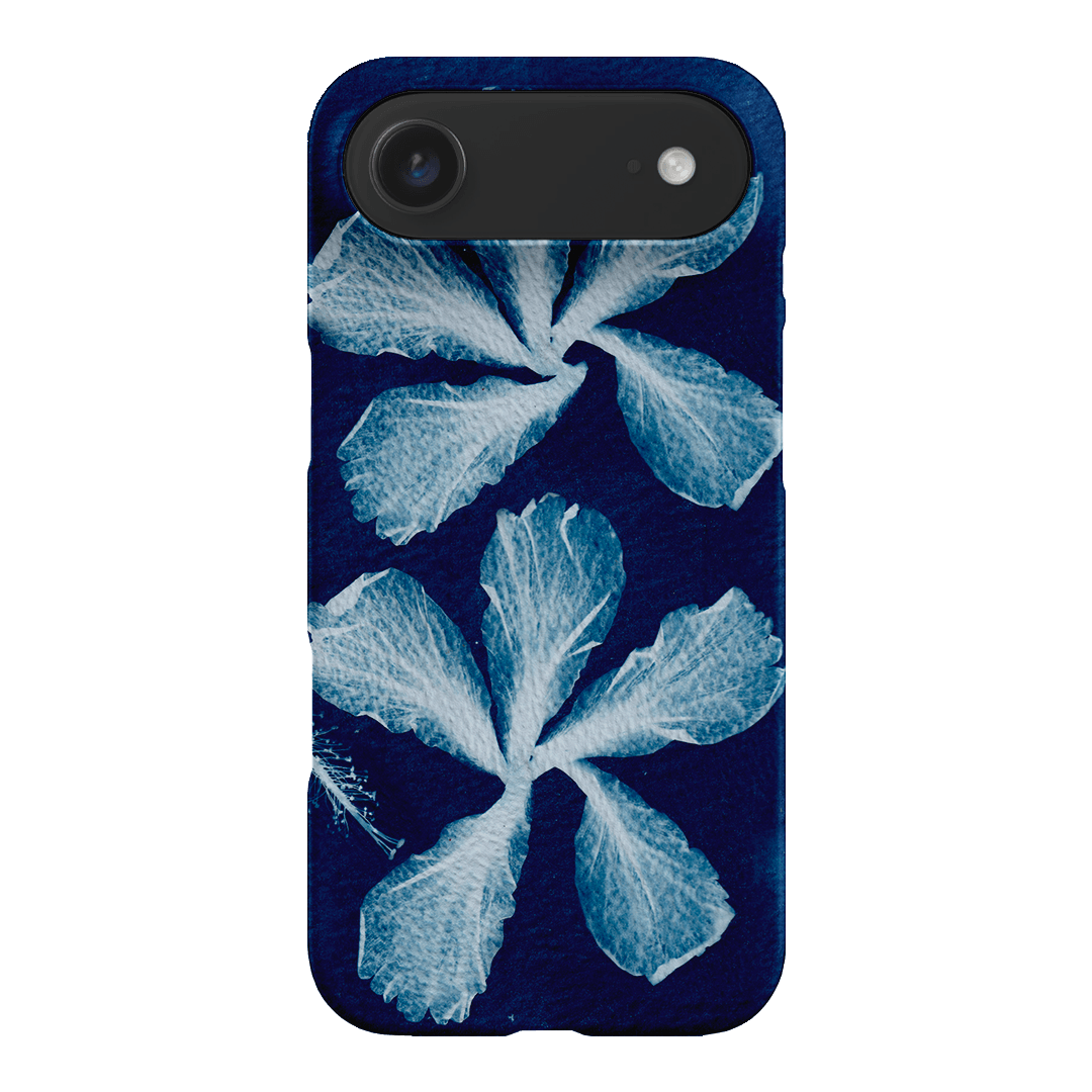 Hibiscus Cyanotype Printed Phone Cases iPhone 17 Air / Snap by Sally Hungerford - The Dairy