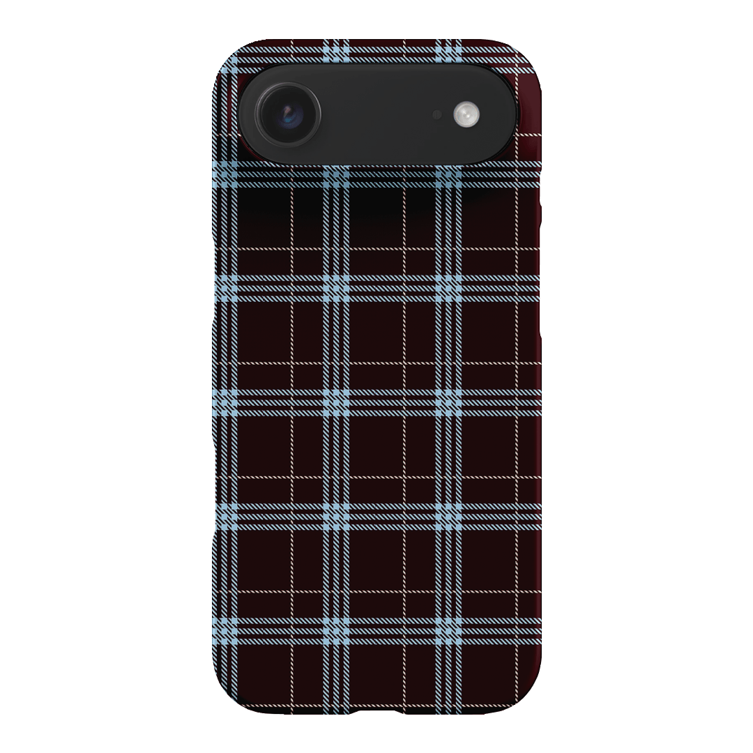 Mocha Plaid Printed Phone Cases iPhone 17 Air / Snap by The Dairy - The Dairy