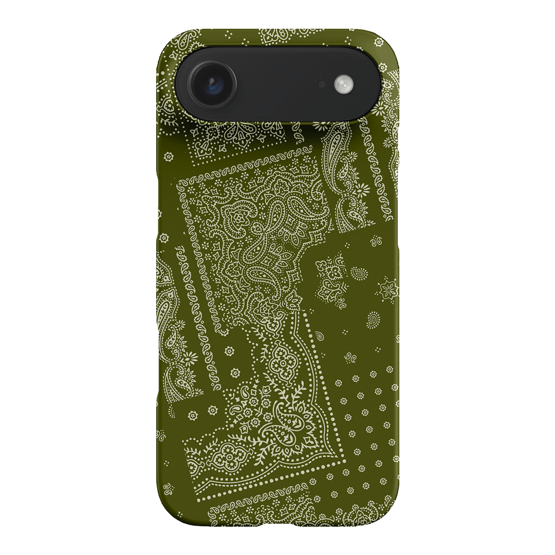 Paisley Fern Printed Phone Cases iPhone 17 Air / Snap by The Dairy - The Dairy