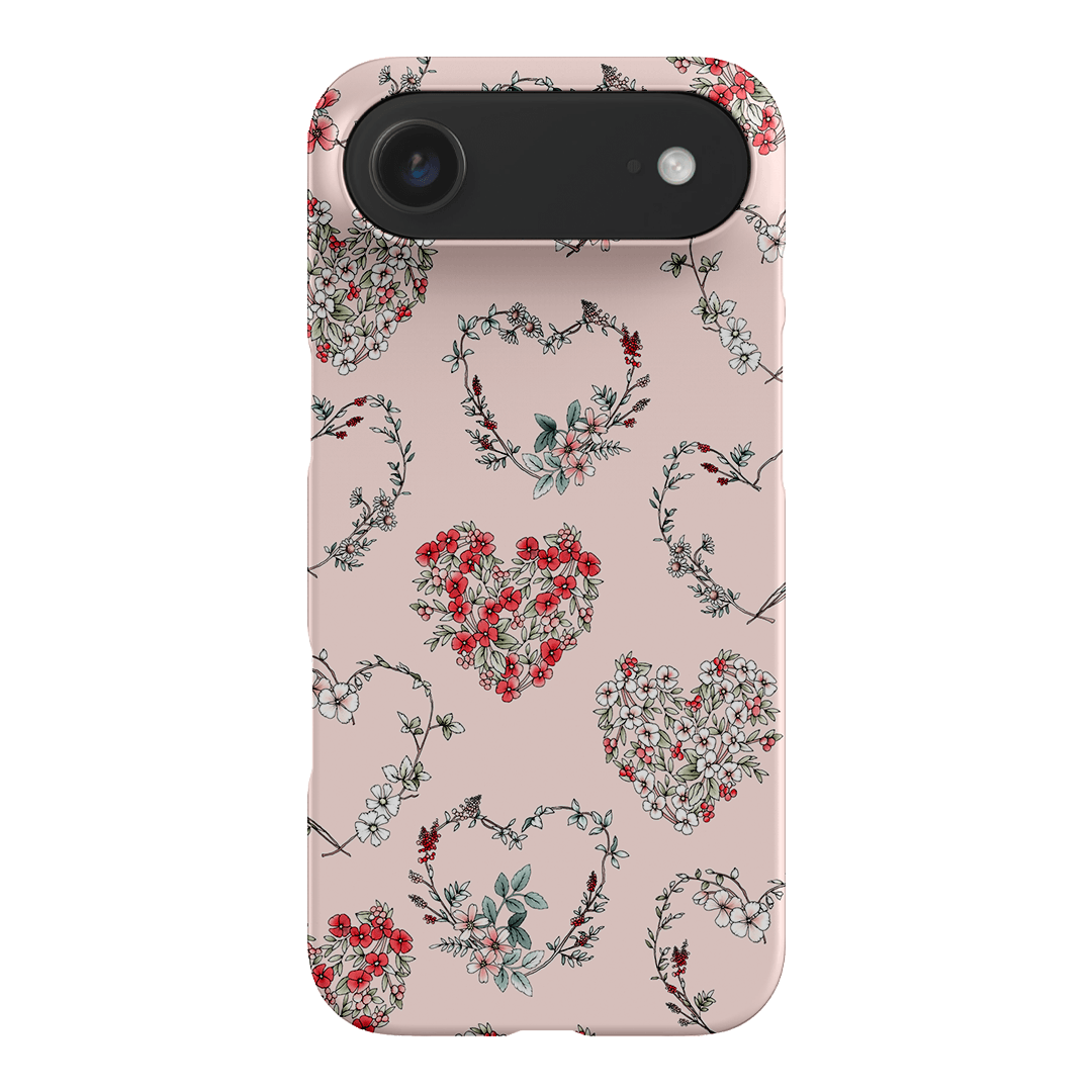 Wild Heart Wreath Printed Phone Cases iPhone 17 Air / Snap by Typoflora - The Dairy