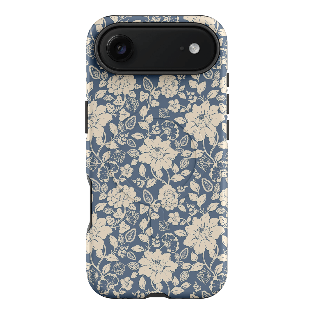Blue Garden Printed Phone Cases iPhone 17 Air / Armoured MagSafe by Kasiags Art - The Dairy