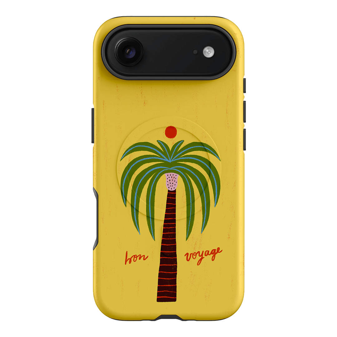 Bon Voyage Yellow Printed Phone Cases iPhone 17 Air / Armoured MagSafe by Marie Faurrite - The Dairy