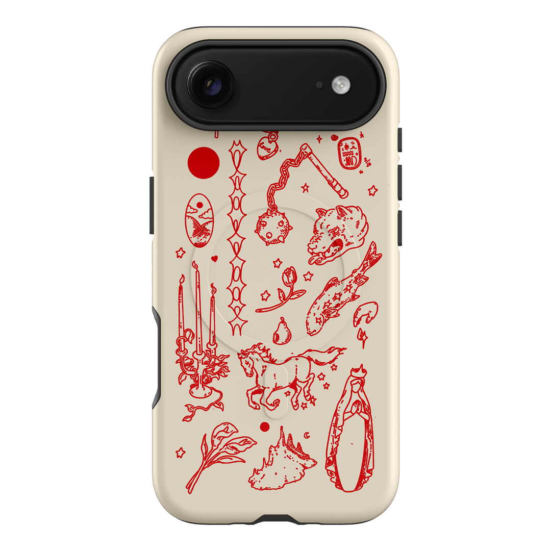 Dreamcore Cream Printed Phone Cases iPhone 17 Air / Armoured MagSafe by Easty Beasty - The Dairy
