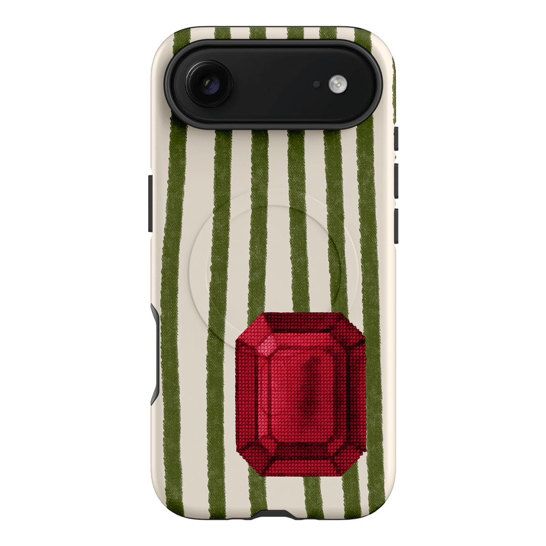 July Ruby Printed Phone Cases iPhone 17 Air / Armoured MagSafe by Joiana - The Dairy