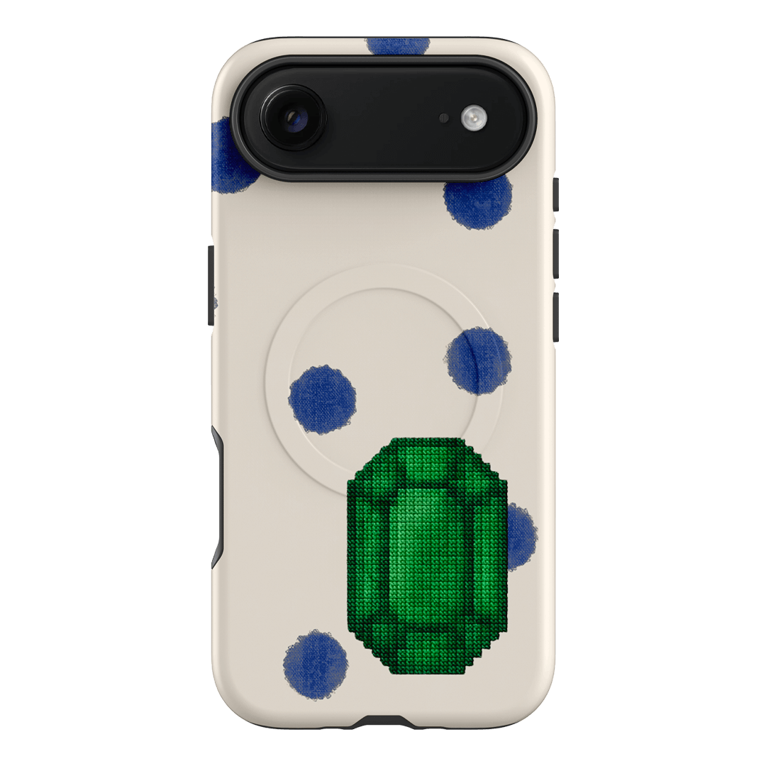 May Emerald Printed Phone Cases iPhone 17 Air / Armoured MagSafe by Joiana - The Dairy