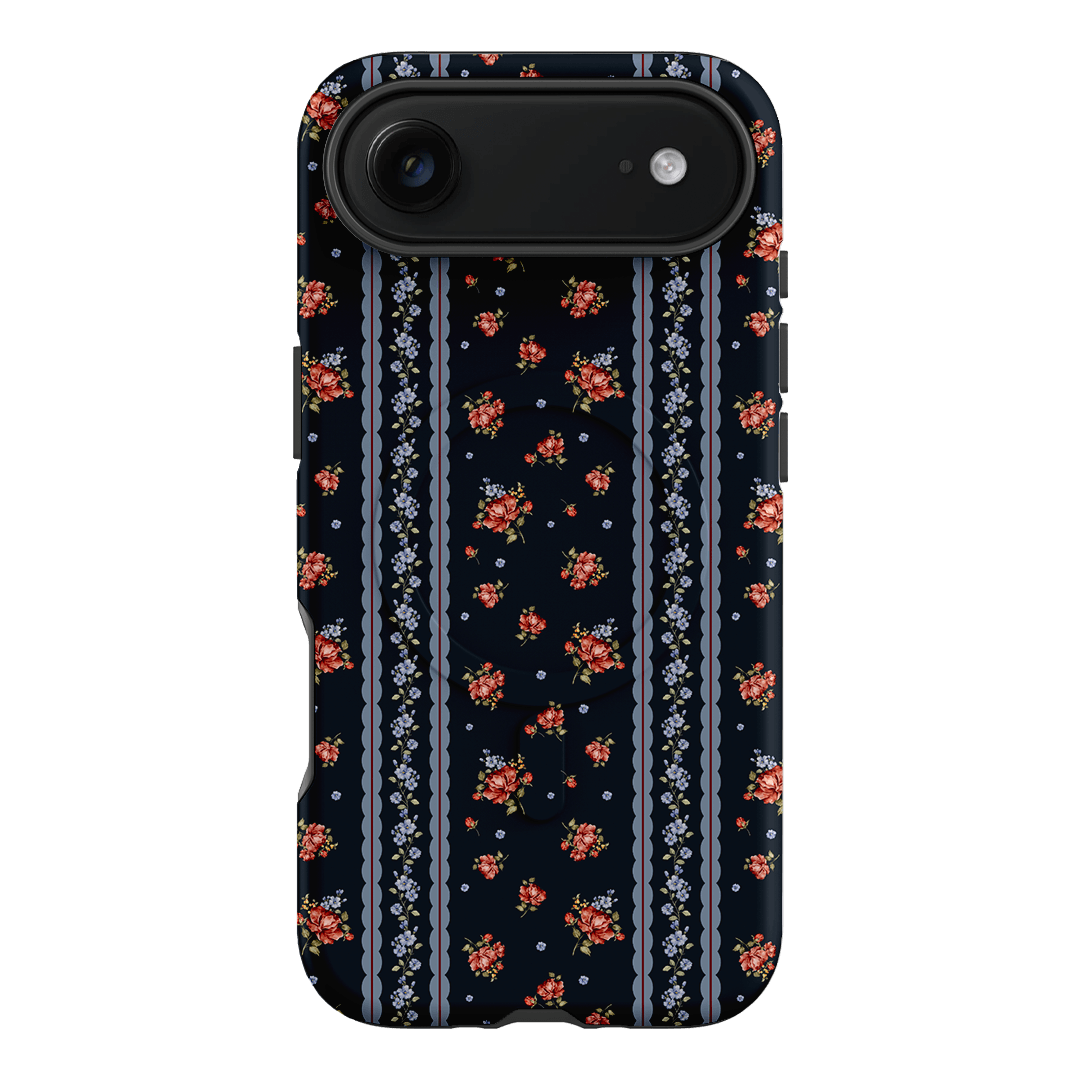 Midnight Stripe Printed Phone Cases iPhone 17 Air / Armoured MagSafe by Kasiags Art - The Dairy