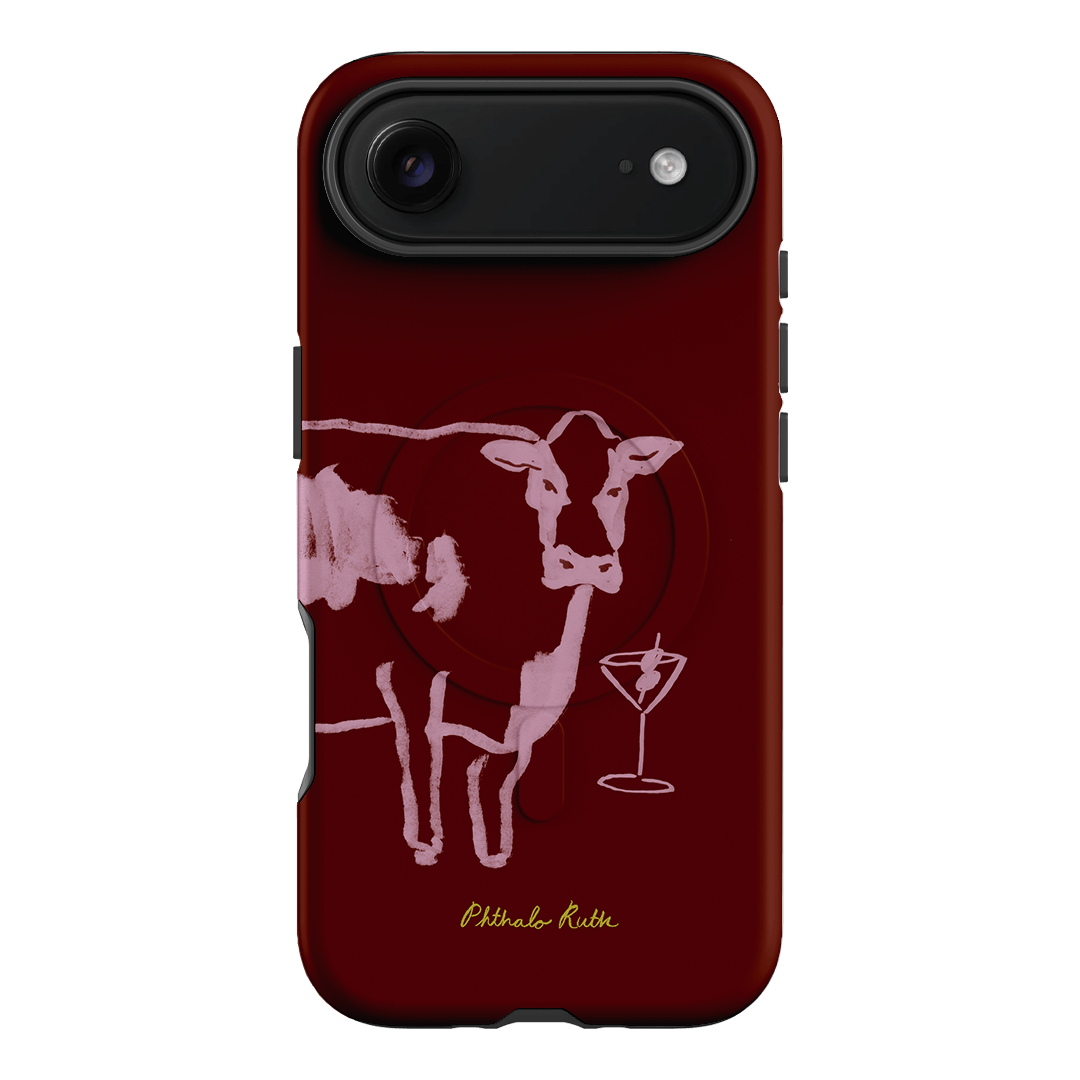 Mootini Berry Printed Phone Cases iPhone 17 Air / Armoured MagSafe by Phthalo Ruth - The Dairy