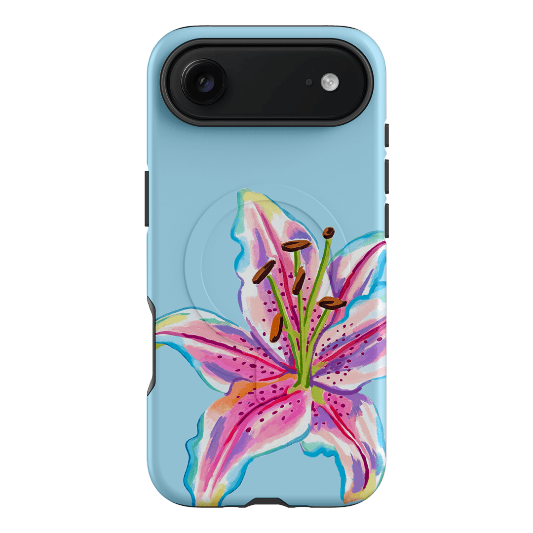 Sky Lily Printed Phone Cases iPhone 17 Air / Armoured MagSafe by Femke Studio - The Dairy