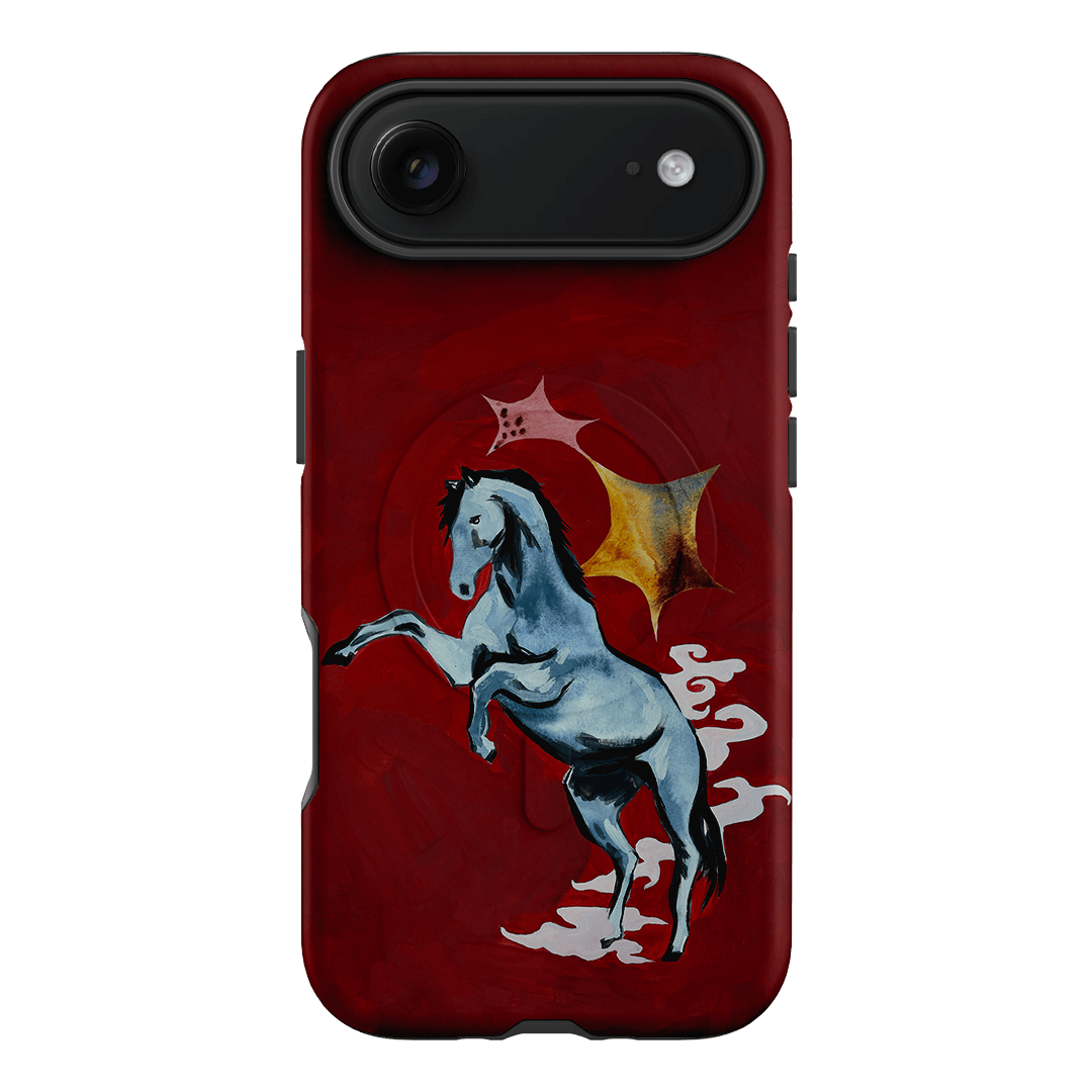 Year Of The Horse Printed Phone Cases iPhone 17 Air / Armoured MagSafe by Lisa Hu - The Dairy