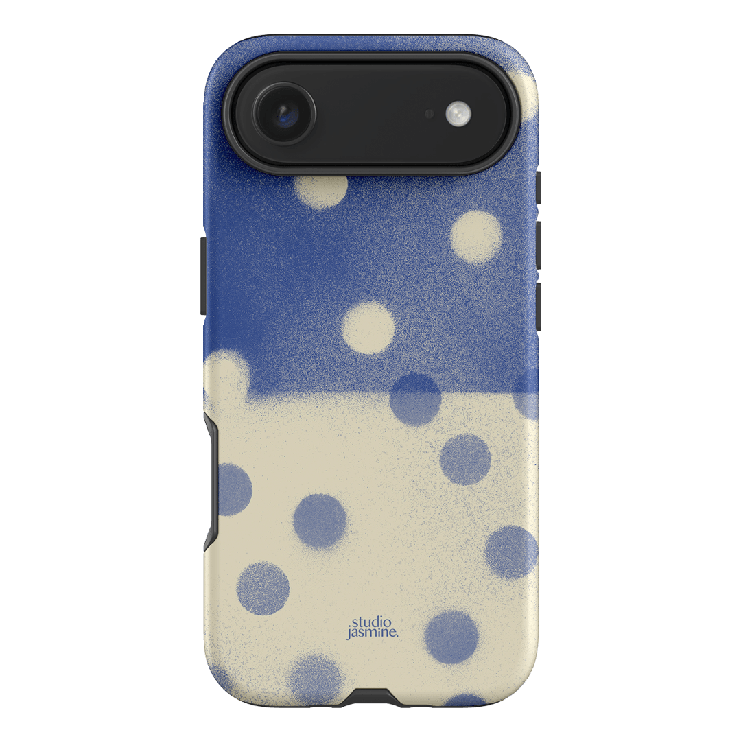 Bleu Polka Dot Printed Phone Cases iPhone 17 Air / Armoured by Jasmine Dowling - The Dairy