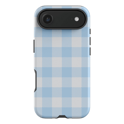 Cloud Plaid Printed Phone Cases iPhone 17 Air / Armoured by The Dairy - The Dairy