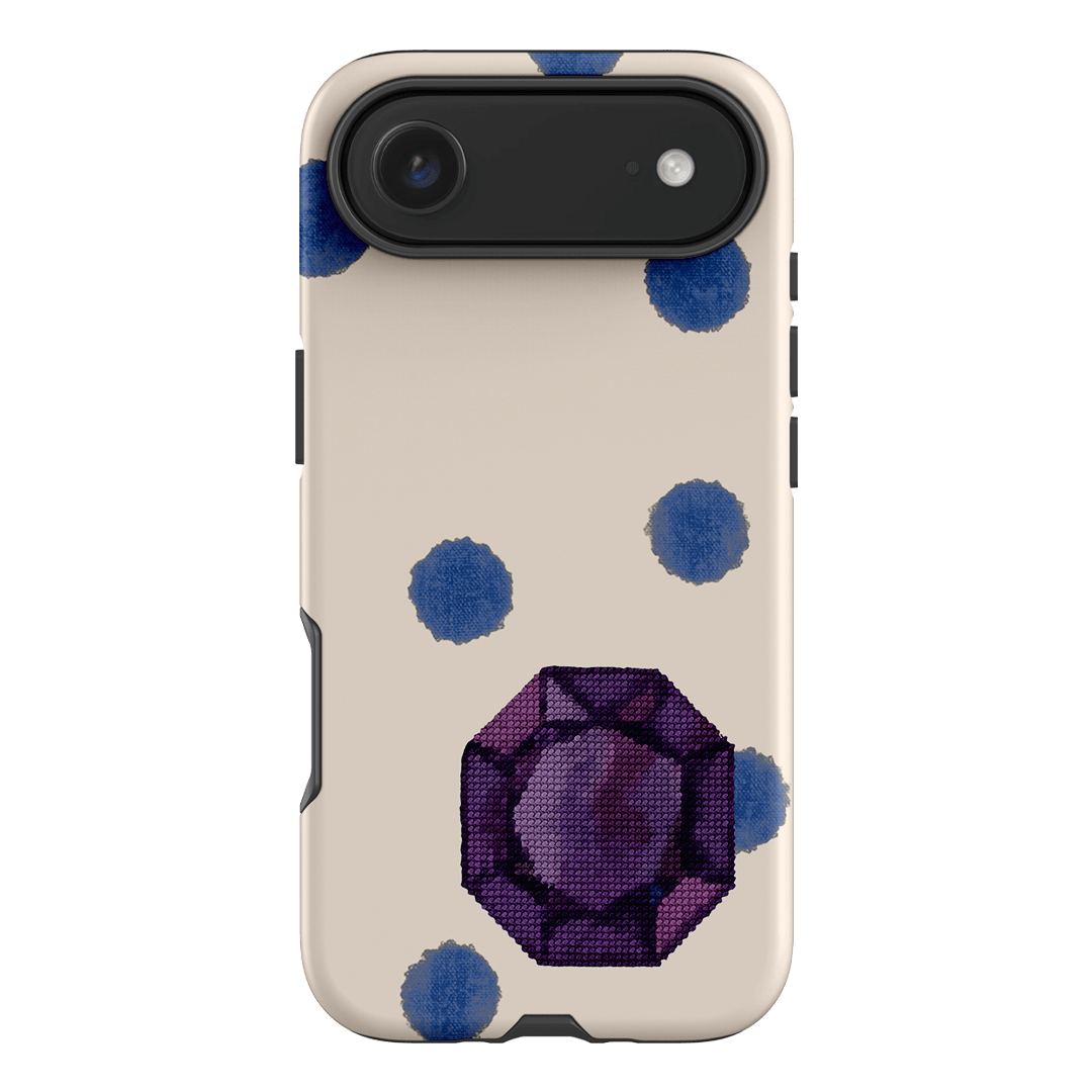 February Amethyst Printed Phone Cases iPhone 17 Air / Armoured by Joiana - The Dairy
