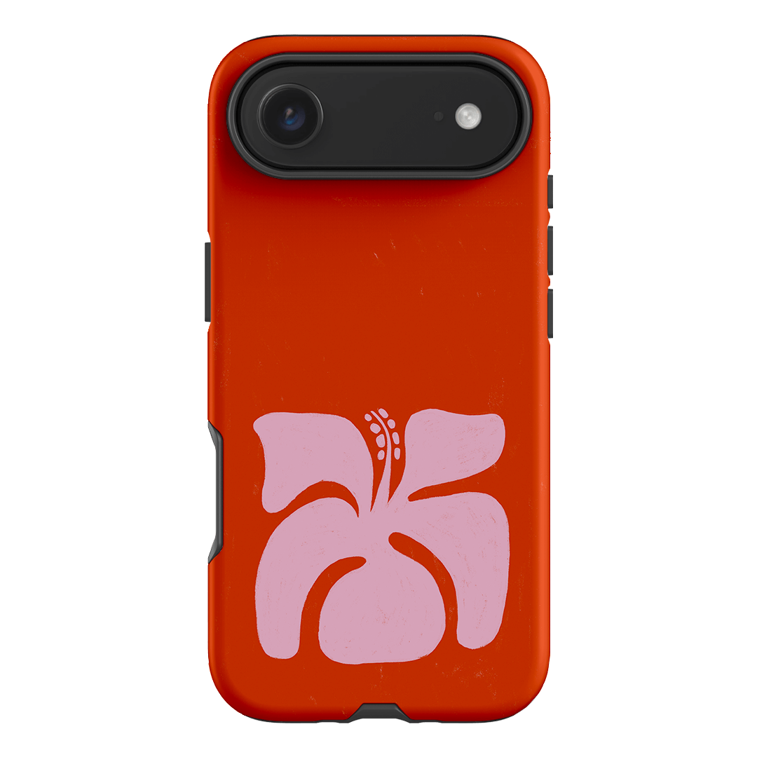 Hibiscus Crush Printed Phone Cases iPhone 17 Air / Armoured by Marie Faurrite - The Dairy