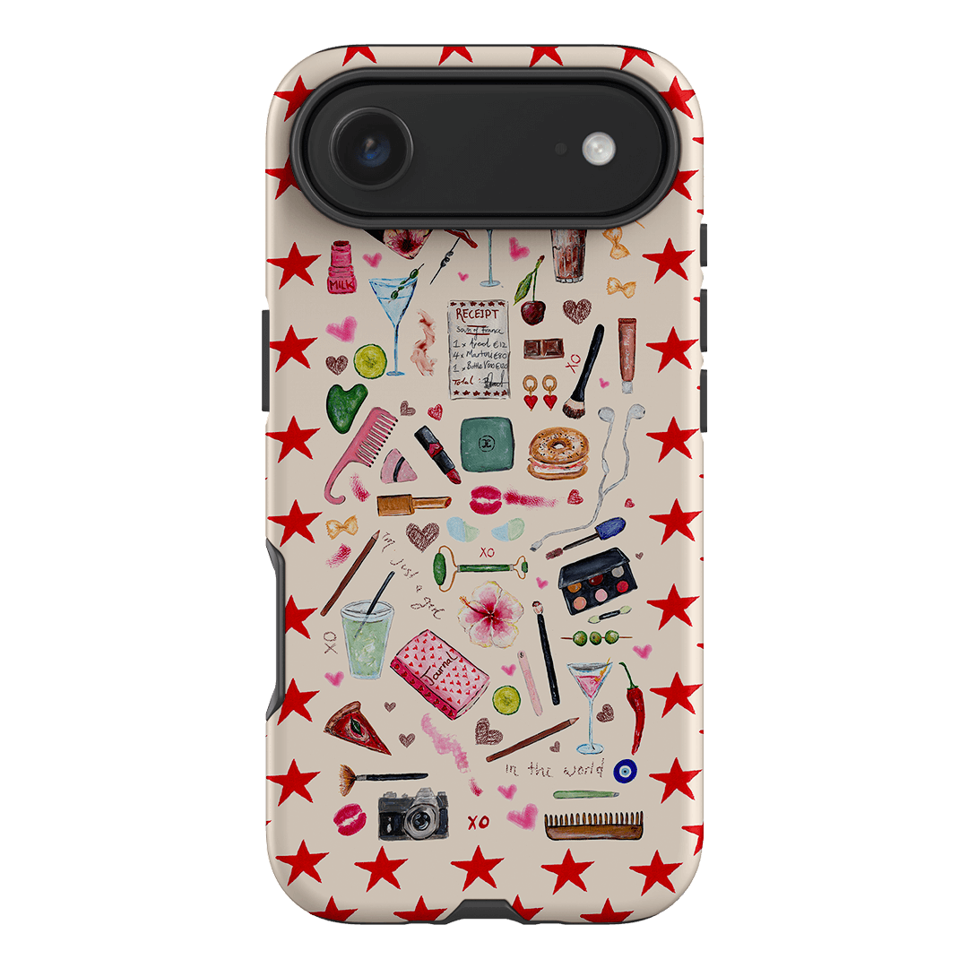 Just A Girl Printed Phone Cases iPhone 17 Air / Armoured by BG. Studio - The Dairy
