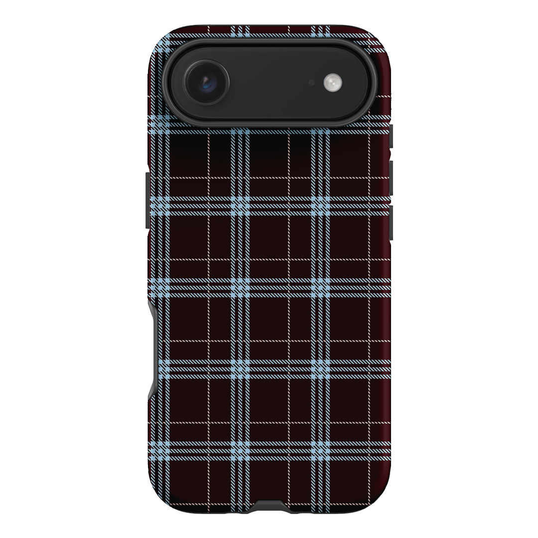 Mocha Plaid Printed Phone Cases iPhone 17 Air / Armoured by The Dairy - The Dairy