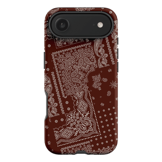 Paisley Cinnamon Printed Phone Cases iPhone 17 Air / Armoured by The Dairy - The Dairy