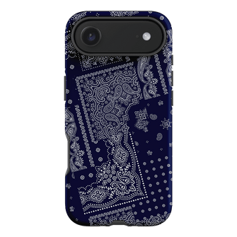 Paisley Indigo Printed Phone Cases iPhone 17 Air / Armoured by The Dairy - The Dairy