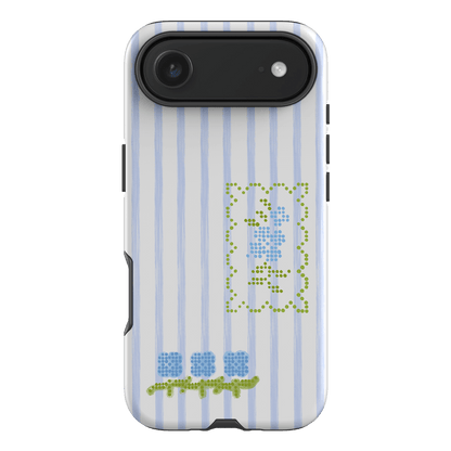 Patchwork Blue Printed Phone Cases iPhone 17 Air / Armoured by Kayla Carr - The Dairy