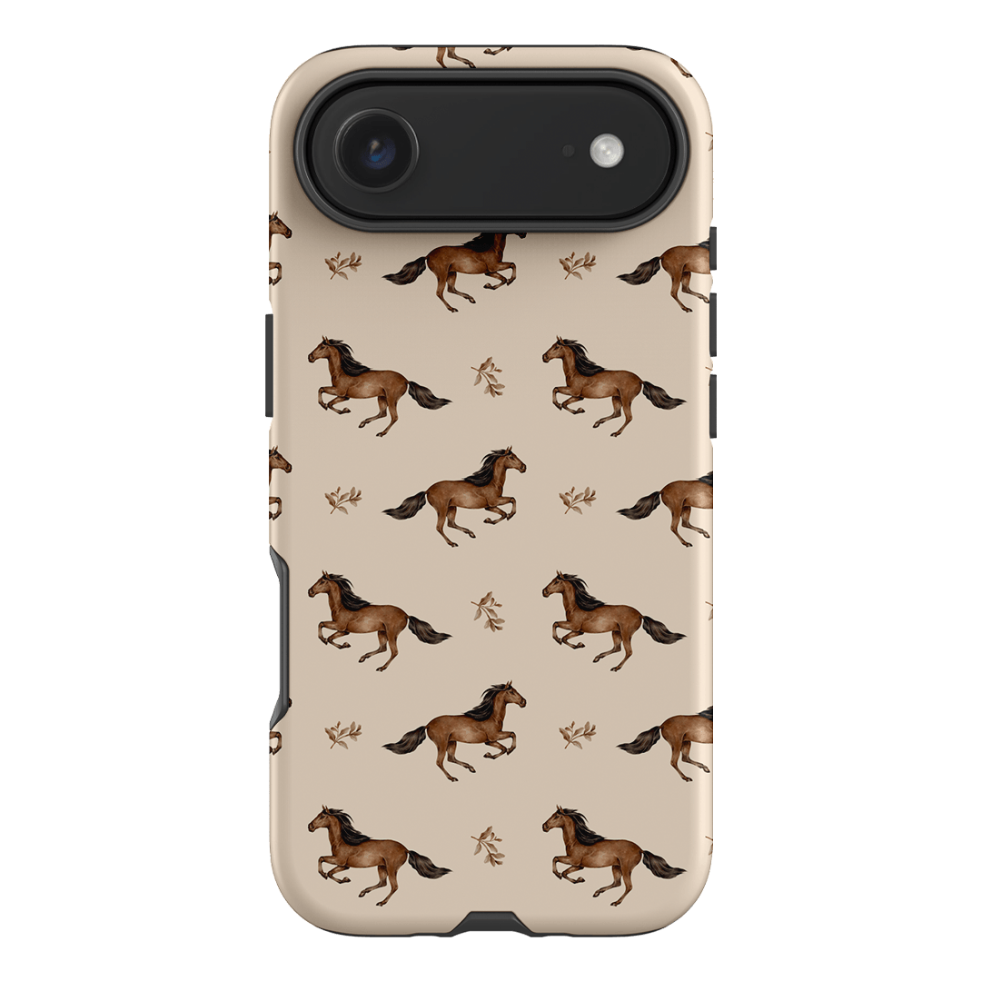 Running Horse Printed Phone Cases iPhone 17 Air / Armoured by Kasiags Art - The Dairy