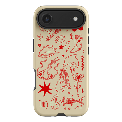 Spiced Cowboy Cream Printed Phone Cases iPhone 17 Air / Armoured by Easty Beasty - The Dairy