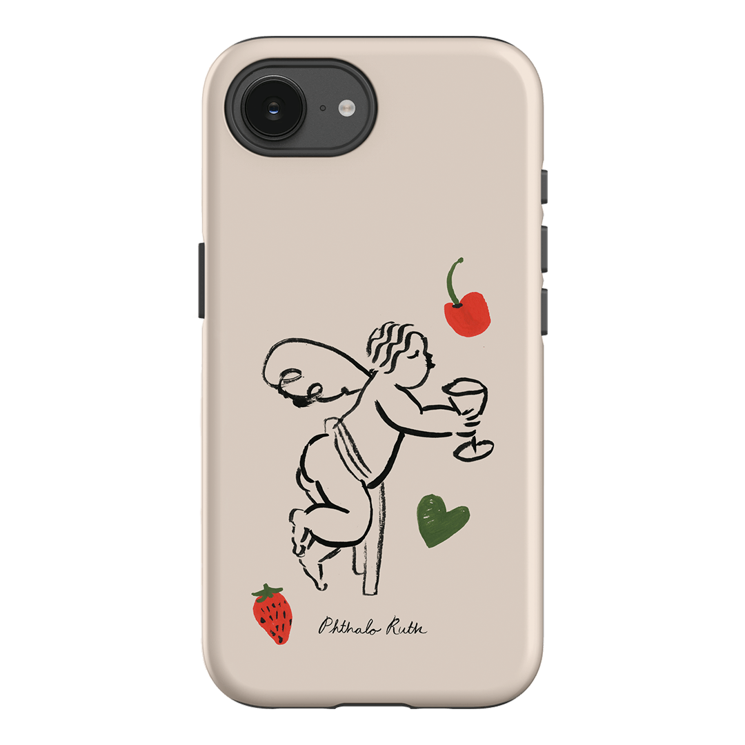 Cherub Printed Phone Cases iPhone 17E / Armoured by Phthalo Ruth - The Dairy