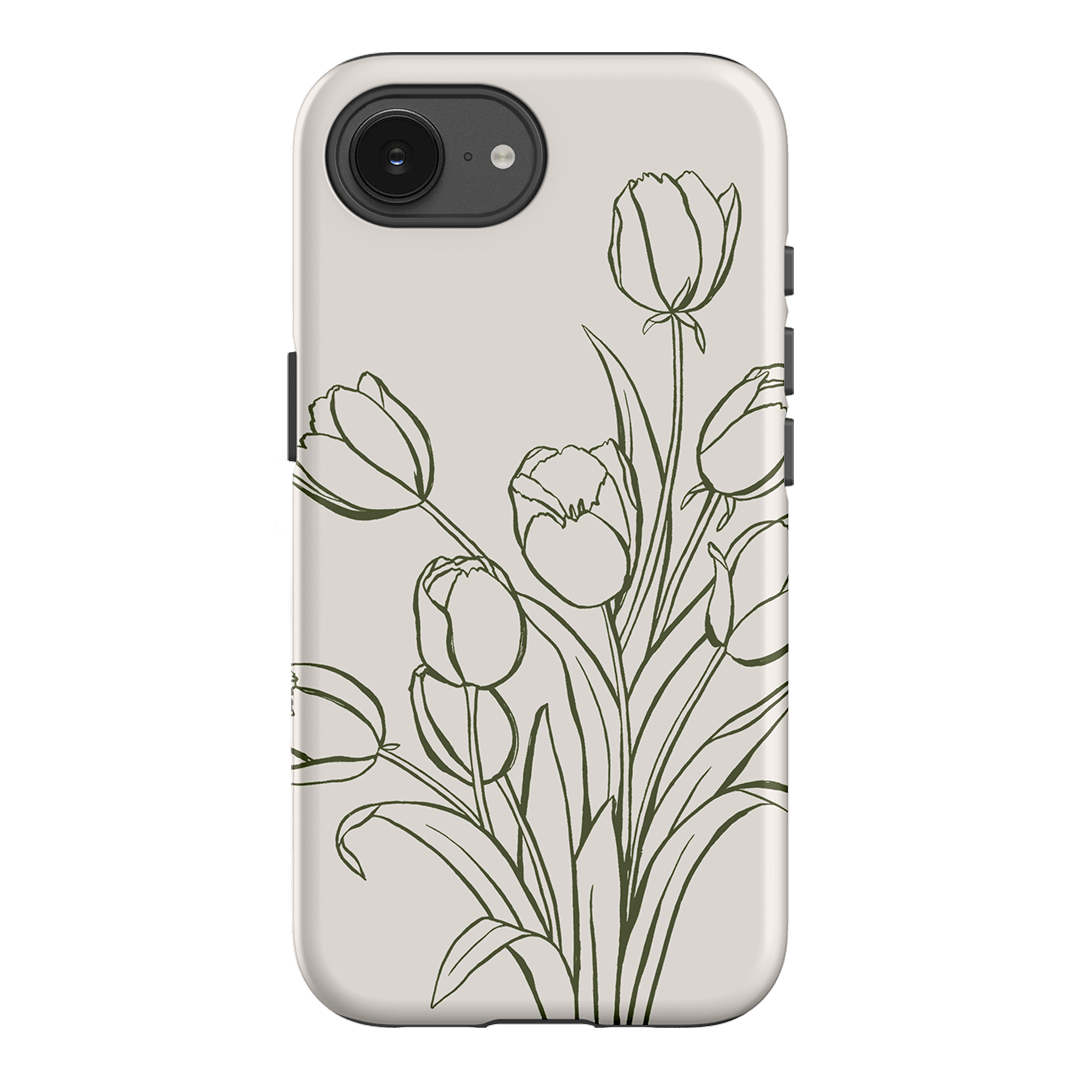 Inked Tulips Printed Phone Cases iPhone 17E / Armoured by Typoflora - The Dairy