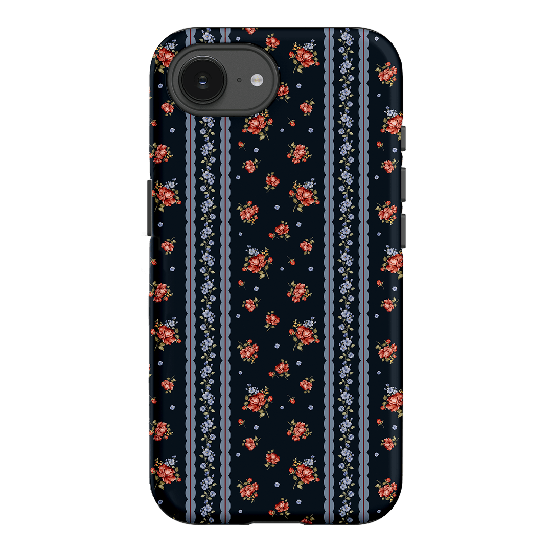 Midnight Stripe Printed Phone Cases iPhone 17E / Armoured by Kasiags Art - The Dairy