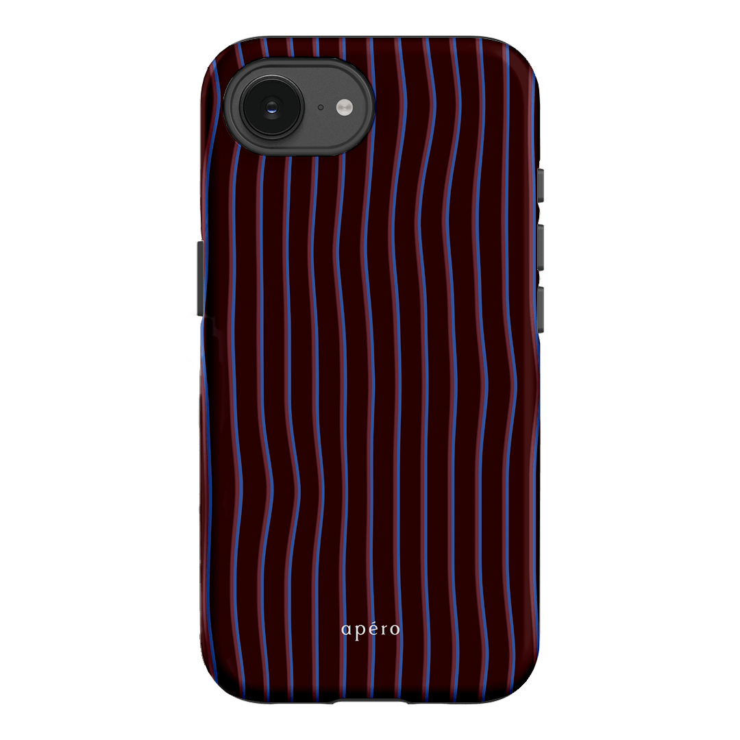 Panama Burgundy Printed Phone Cases iPhone 17E / Armoured by Apero - The Dairy