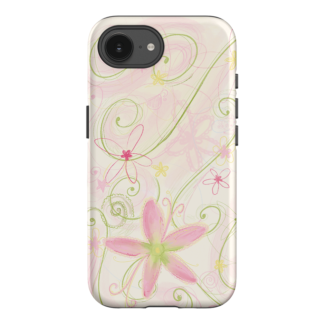 Swirl Pink Printed Phone Cases iPhone 17E / Armoured by Kayla Carr - The Dairy