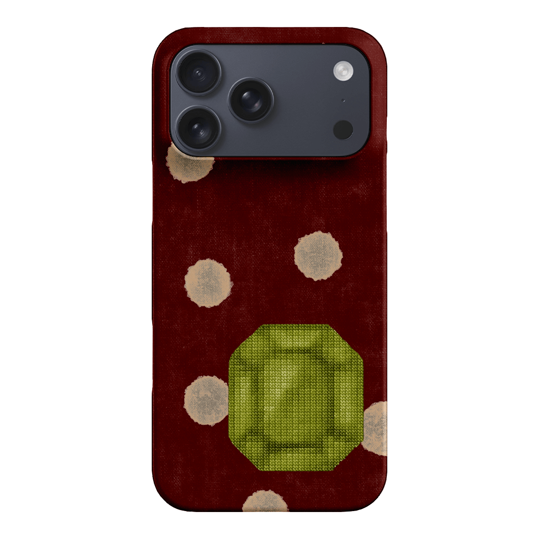 August Peridot Printed Phone Cases iPhone 17 Pro Max / Snap by Joiana - The Dairy
