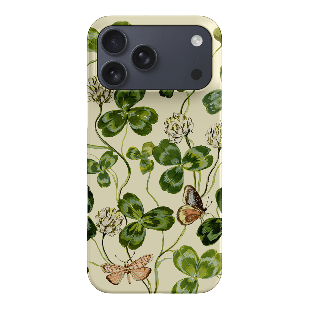 Clover & Butterflies Printed Phone Cases iPhone 17 Pro Max / Snap by Ellie Mae - The Dairy