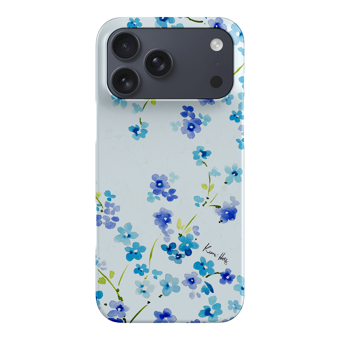 Forget Me Not Printed Phone Cases iPhone 17 Pro Max / Snap by Kerrie Hess - The Dairy
