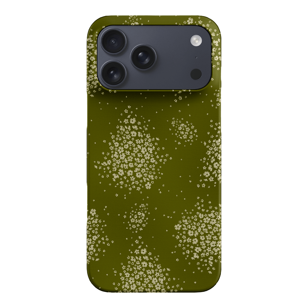 Olive Bloom Printed Phone Cases iPhone 17 Pro Max / Snap by Veronica Tucker - The Dairy