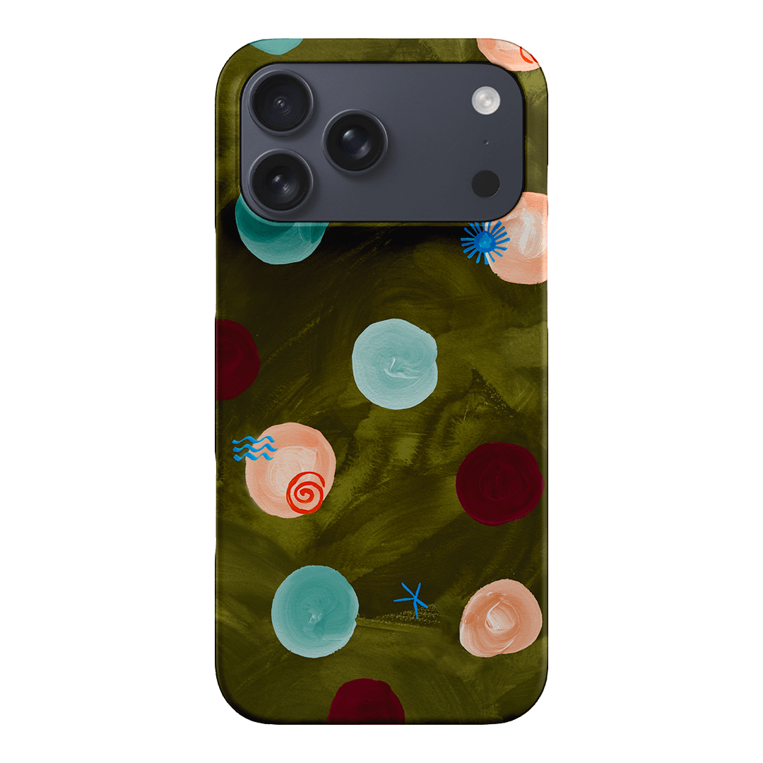 Olive Spot Printed Phone Cases iPhone 17 Pro Max / Snap by Charlie Taylor - The Dairy